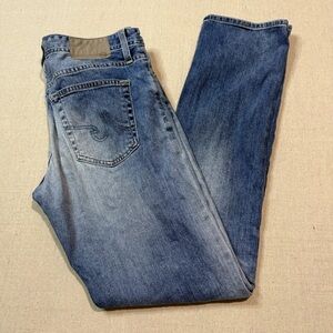 Adriano Goldschmied Jeans Men’s The Everett Slim Straight 31 X 33 Medium Wash